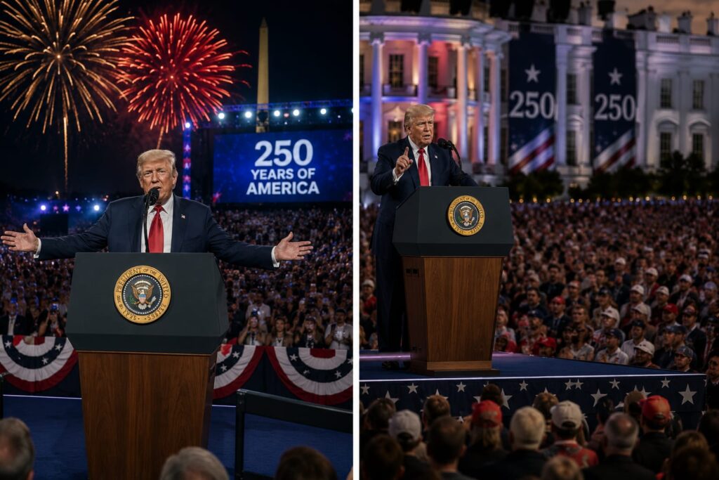 USA Turns 250 start grand celebrations