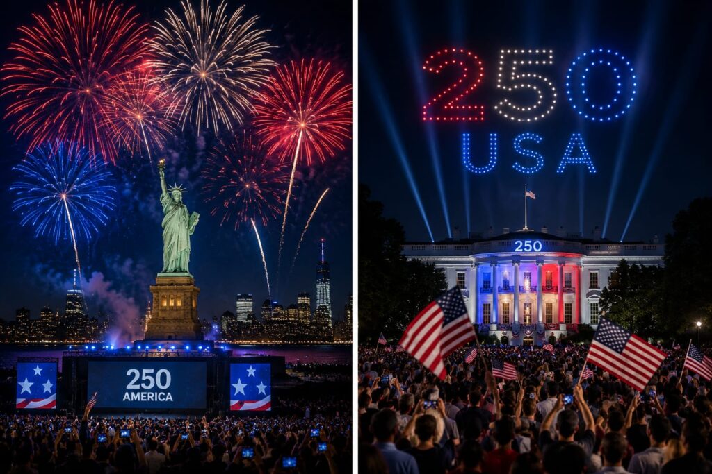 USA Turns 250 start grand celebrations